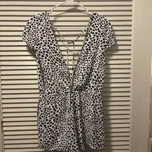 LuLu’s size Medium polka dot Romper